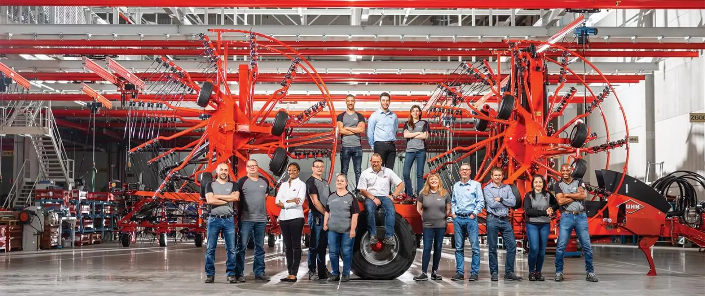 We are one strong team, we are KUHN